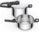 Tefal p2584301 secure trendy snelkookpannen 2-delige set 4l + 6l
