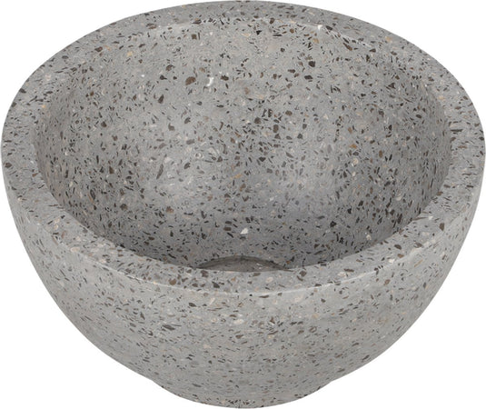 Differnz river waskom - 23x23x12cm - terrazzo grijs grof