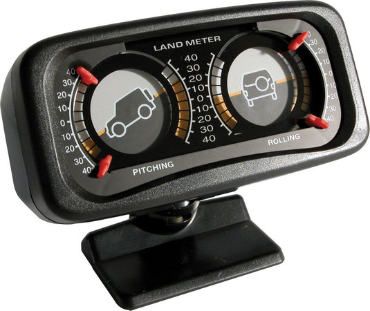 Carpoint landmeter offroad – verticale horizontale weergave – 12v verlichting – dashboard montage –