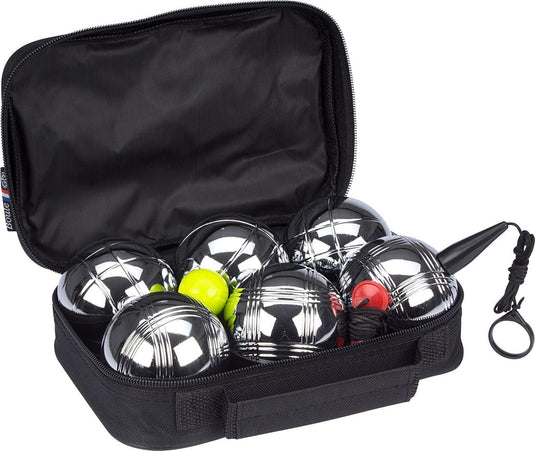 Get go jeu de boules set vi - 6 ballen - chroom