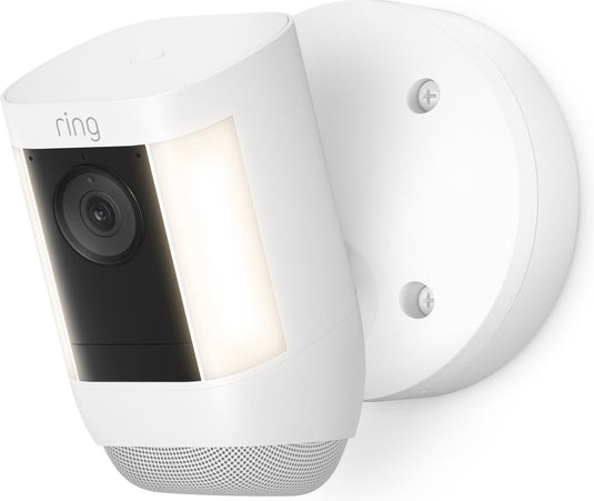 Ring spotlight cam pro - bedraad - beveiligingscamera - 2k video - wit