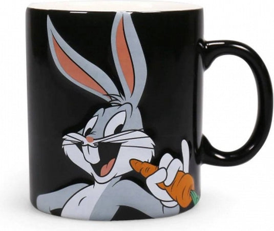 Half moon bay looney tunes - bugs bunny - mok - zwart - 400ml