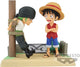One piece banpresto - monkey d. luffy roronoa zoro (wcf - log stories series) verzamelfiguren meerkleurig