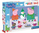 Clementoni - puzzel - 104 stukjes - peppa pig - puzzel voor kinderen - supercolor