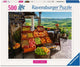Ravensburger – groente- en fruitmarkt, kroatië – legpuzzel – 500 stukjes