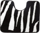 Sealskin safari toiletmat 50x60 cm - acryl - zwart
