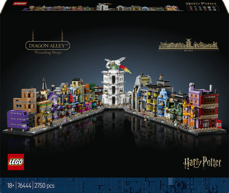 Afbeelding laden in galerijviewer, Lego harry potter™ de wegisweg™ tovenaarswinkels tovenaarsset - 76444
