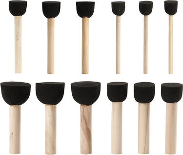Http: www.cchobby.nl foam-tamponeerstokjes-l-9-10-cm-d-13-20-25-35-mm-12-stuk-1-doos