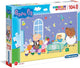 Clementoni - puzzel 104 stukjes maxi peppa pig, kinderpuzzels, 6-8 jaar, 23735