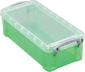 Really useful boxes really useful box 9 liter transparant groen