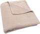 Jollein - deken ledikant 100x150cm basic knit - dekentje baby - wild rose fleece