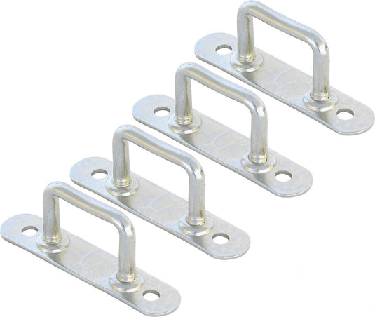 Carpoint opschroefbrug metaal 36 mm – set van 4 – gatafstand 51 mm – schroefbevestiging – duurzaam – voor kabels montage