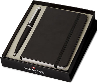 Sheaffer balpen - vfm g9405 - mat zwart - giftset met a6 notebook - sf-g2940551-4