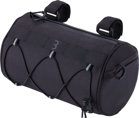Bbb cycling stuurtas racefiets gravelbike 3 liter - waterdichte rits - stuurtas fiets afneembaar - bikepacking tassen – barrelpack bsb-151l