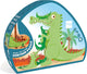 Scratch contour puzzel - krokodil - 49x47.4x0.25cm - 36 stukjes - 3 jaar