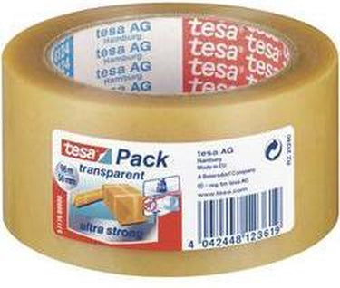 Tesa verpakkingstape ultra strong transparant