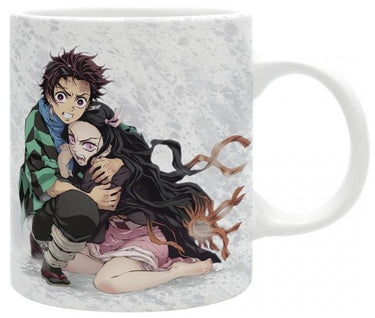 Merkloos sans marque demon slayer - tanjiro nezuko - beker
