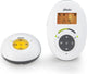 Alecto dbx-125 - full eco dect babyfoon met display - wit