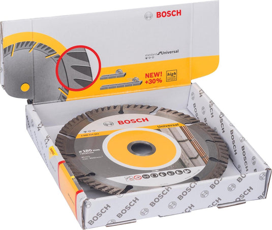 Bosch diamantschijf 10x prof univ 180 22,23