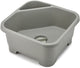 Joseph joseph duo opal - afwasteil met stop - polypropyleen - grijs -