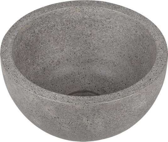 Differnz river waskom - 23x23x12cm - terrazzo grijs fijn