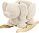 Nattou olifant teddy - schommelpaard - hobbelpaard - 59 x 45 cm - ecru