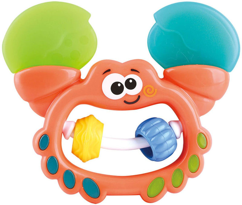 Load image into Gallery viewer, Playgo krab 2in1 rammelaar en bijtspeeltje
