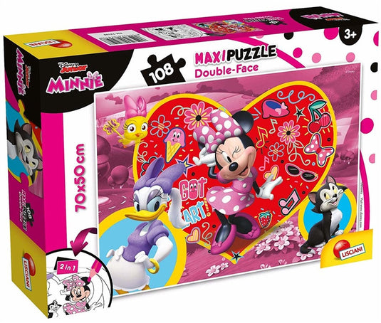 Lisciani disney puzzle df maxi floor 108 minnie