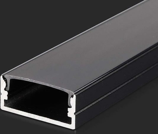 V-tac vt-8108 led-stripverlichting - montageset - ip20 - zwart