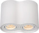 Lucide tube - plafondspot (plafondlamp) - 2xgu10 - wit