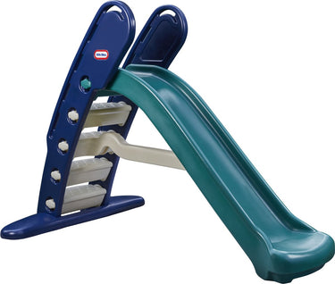 Little tikes glijbaan giant slide - peuter -voor buiten - blauw groen