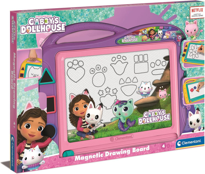 Load image into Gallery viewer, Clementoni gabby’s poppenhuis - magnetisch tekenbord - het creatieve cadeautje - vanaf 4 jaar
