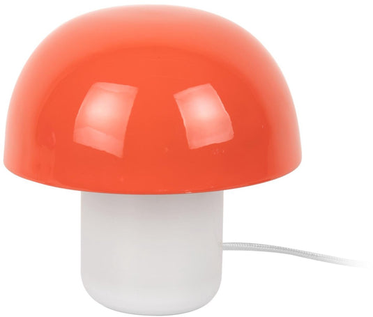 Leitmotiv tafellamp nuevo mini mushroom - oranje - 20x20x20cm - modern