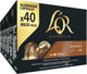 L'or lungo estremo koffiecups - intensiteit 10 12 - 4 x 40 capsules