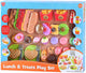 Playgo play speelgoed eten lunch en snacks speelset - 60-delig - speelgoedset.