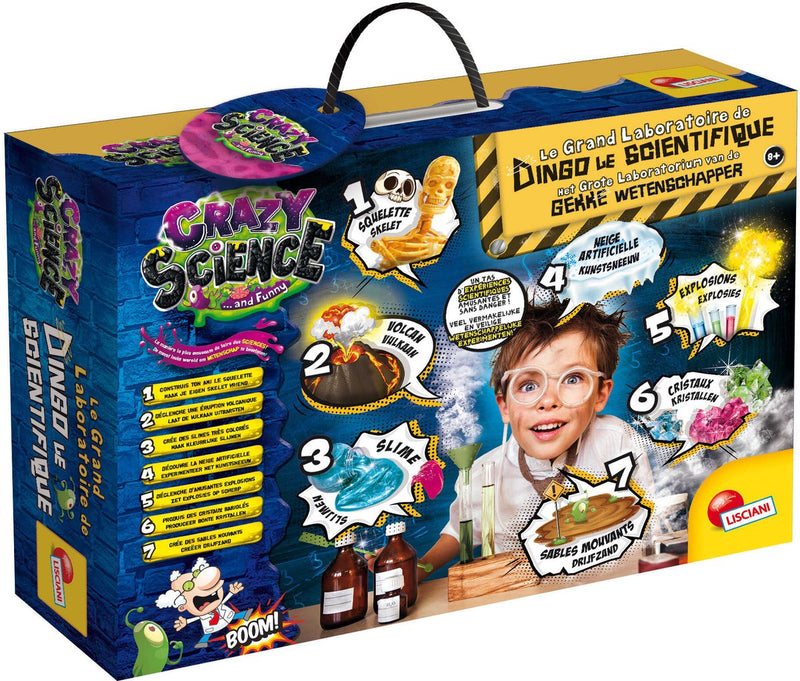 Load image into Gallery viewer, Lisciani crazy science le grand laboratoire de dingo le scientifique - fr + nl !!
