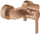 Grohe lineare new douchemengkraan – wandmontage – silkmove – afgedekte s-koppelingen – geborsteld warm sunset