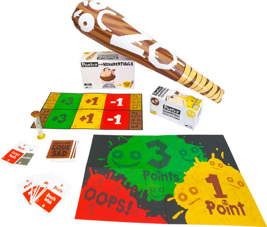 Exploding kittens poetry for neanderthals 1st expansion - uitbreiding - engelstalig kaartspel
