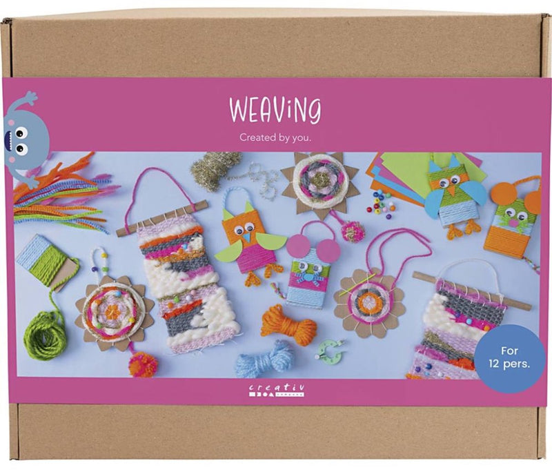 Load image into Gallery viewer, Creativ company groepsset hangers uilen en muizen weven

