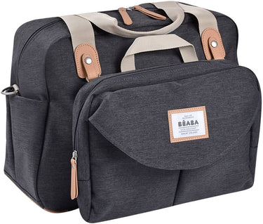 Béaba geneva ii luiertas - verzorgingstas - 23l - inclusief verschoonmat koelvak - grijs - dark heather grey
