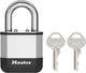 Masterlock elite - hangslot - 45mm - korte beugel - weerbestendig - inbraakwerend - buitenslot - inclusief 2 sleutels