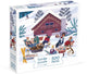 Janod - kidult puzzel - winter in de bergen - 500 stukjes