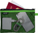 Leitz wow etui met twee vakken maat l groen