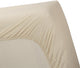 Beddinghouse - percale katoen - hoeslaken - 140x220 cm - naturel