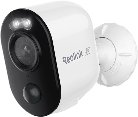 Reolink 4k camerabewaking buiten op batterij, draadloos wifi, detectie van personen voertuigen dieren, nachtzicht in kleur