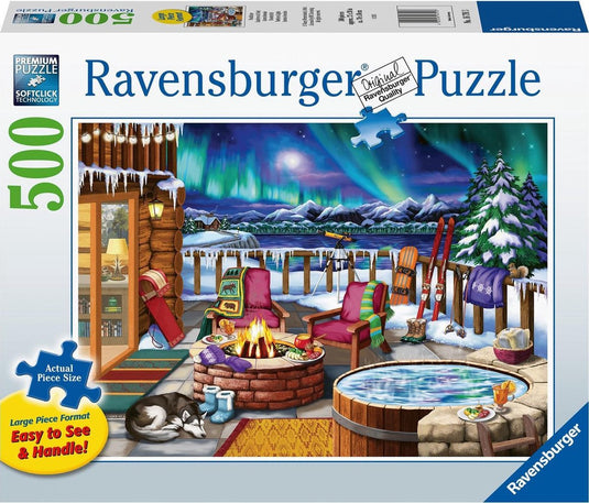 Ravensburger puzzel noorderlicht - legpuzzel - 500 stukjes