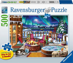 Ravensburger puzzel noorderlicht - legpuzzel - 500 stukjes
