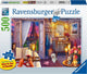Ravensburger puzzel knusse badkamer - legpuzzel - 500 stukjes