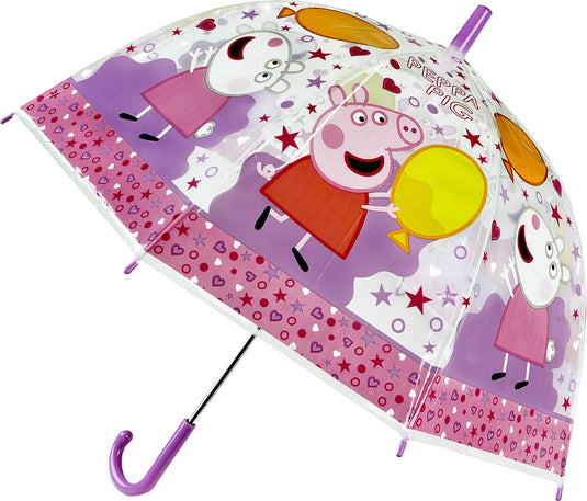 Undercover peppa pig kinderparaplu multicolor - regenbescherming.