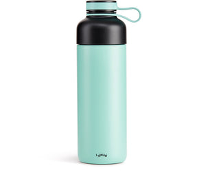Lékué isoleerfles to go - 500 ml - turquoise